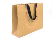 Elegant Sustainable Eco Paper Packaging , Custom Gift Bags With Logo