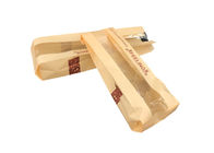 Recyclable Kraft French Bread Baguette Bags Environmental Protection
