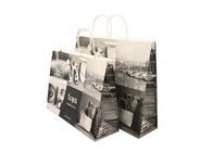 Medium Personalized Eco Paper Packaging /  Handmade Paper Shopping Bags