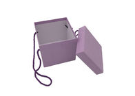 Elegant Paper Gift Packaging Box Exquisite Cotton Handle Recyclable Feature