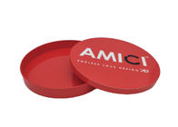 Artificial Small Chocolate Boxes Packaging Round Shape CE Certification
