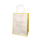 100gsm Press Varnishing Bakery Packaging Bag With Twisted Handles