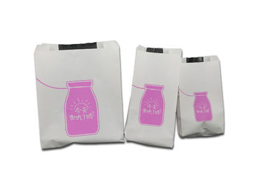 Biodegradable Bakery Packaging Bags / Take Away Food Bags Recyclable Feature