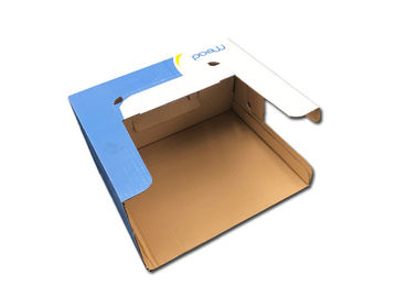Custom Printing Corrugated Cardboard Shipping Boxes / Folding Cardboard Box