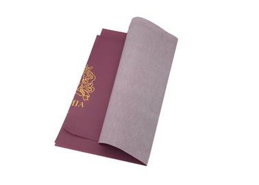 Custom Printed Pretty Red Garment Tissue Paper Packaging With Colorful Printing