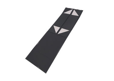 Black Rectangle Exquisite Collapsible Paper Box For Party Matte Lamination