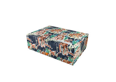Handmade Collapsible Gift Boxes Recyclable Paper Material Eco - Friendly
