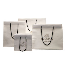 80gsm SGS CMYK Eco Friendly Shopping Bag With Rope Handles