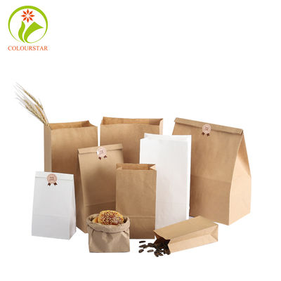 UV Varnishing CMYK Offset Bakery Packaging Bags 150gsm Biodegradable