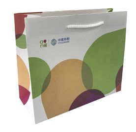 Colorful Resealable Custom Gift Bags For Business Eco - Friendly Design