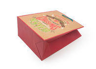 Exquisite Luxury Christmas Packaging 350gsm Coated Paper Eco - Friendly