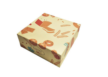 Reusable Custom Printed Cardboard Packing Boxes For Bakery Eco - Friendly