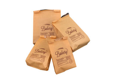 Biodegradable Bakery Packaging Bags , Custom Printed Food Packaging Bags