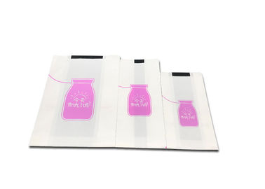 Biodegradable Bakery Packaging Bags / Take Away Food Bags Recyclable Feature