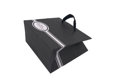 Biodegradable Present Paper Bag , Kraft Paper Gift Bags Matt Lamination