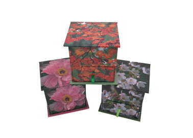 custom printing 2 layers drawer luxury paper gift box packaging with magnet