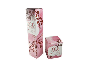 Eco Friendly Rectangular Cosmetic Box Packaging With Matt Lamination