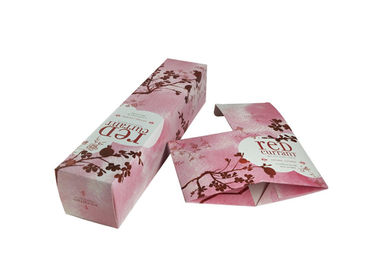 Eco Friendly Rectangular Cosmetic Box Packaging With Matt Lamination