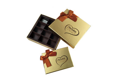 Luxury Chocolate Presentation Boxes / Empty Christmas Chocolate Boxes