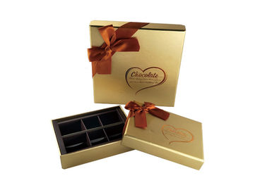 Luxury Chocolate Presentation Boxes / Empty Christmas Chocolate Boxes