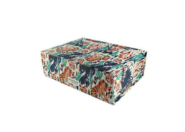 Handmade Collapsible Gift Boxes Recyclable Paper Material Eco - Friendly