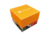 Orange Exquisite Paper Gift Packaging Box , Apple Watch Packaging Box