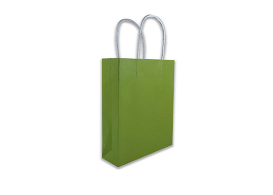 Sustainable C2S CMYK 350g Present Paper Bag With Handle