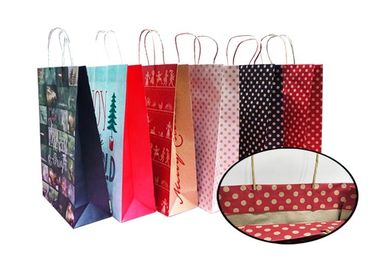 Personalized Eco Paper Packaging Fashionable Appearance UV Varnishing