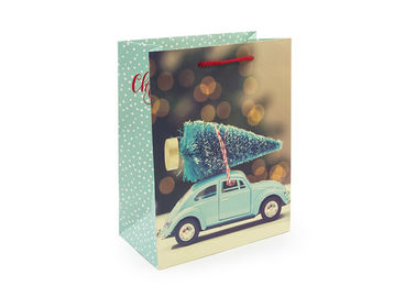 Promotional Unique Luxury Christmas Packaging With Car Pattern Printed