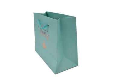 Foil-Stamping logo custom personalised paper bags for jewelry packaging