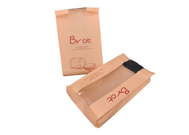 Sustainable Custom Printed Resealable Food Bags With Clear Window OEM Service