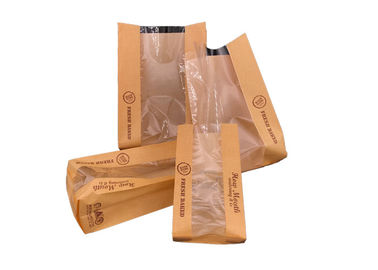 Biodegradable Bakery Packaging Bags , Custom Printed Food Packaging Bags