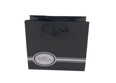 Biodegradable Present Paper Bag , Kraft Paper Gift Bags Matt Lamination