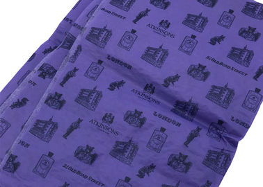 Purple Tissue Wrapping Paper Sheet / Personalised Wrapping Paper Roll