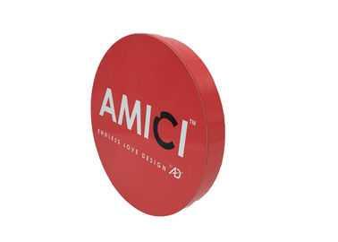 Artificial Small Chocolate Boxes Packaging Round Shape CE Certification