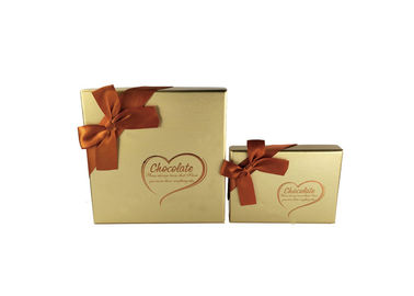 Luxury Chocolate Presentation Boxes / Empty Christmas Chocolate Boxes