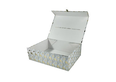 Exquisite Flat Recycled Collapsible Gift Boxes , Rigid Cardboard Gift Boxes